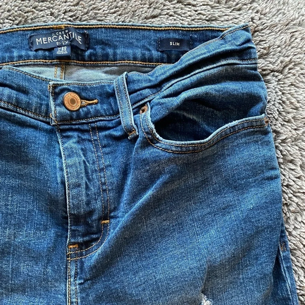 J. CREW Women’s Distressed Slim Jeans